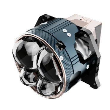 GT8 Four Dragon Ball PRO Round Dual Direct 6-light LED Lens