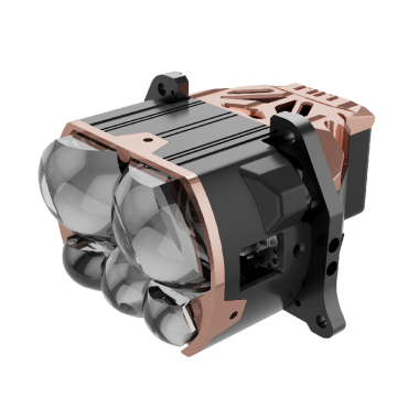 Five-star Warship Four Near and Ten Far Dragon Pearl Series dual-Lens GT7B model