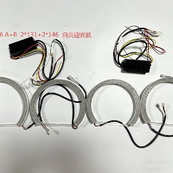 BMWE46 NON A+B 2*131+2*146亚克力天使眼